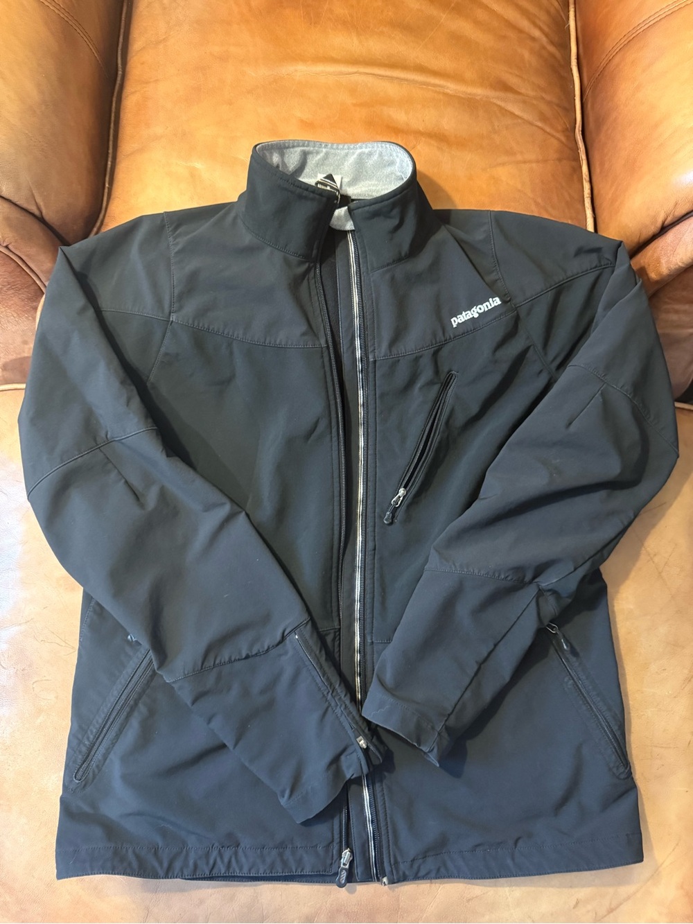 Patagonia Integral Jacket Men’s L Black Softshell